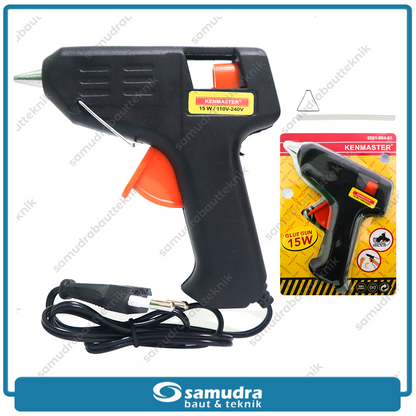 KENMASTER GLUE-008 Mesin Lem Tembak Kecil 15 Watt / Glue Gun
