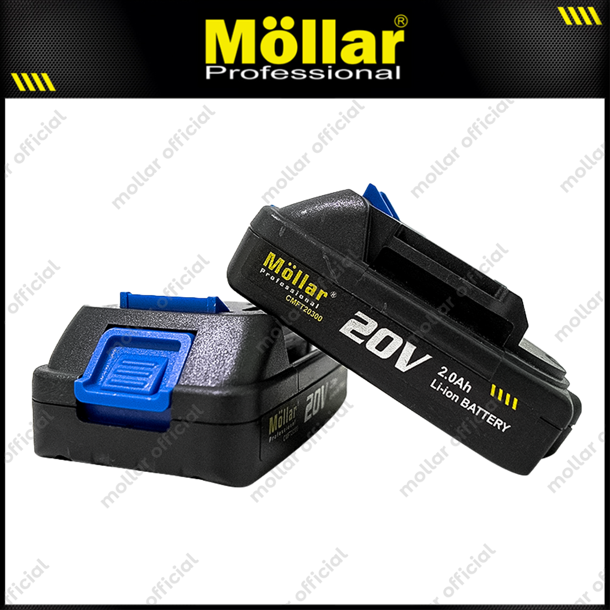 MOLLAR CMFT20300 Mesin Oskilasi Baterai 20V / Cordless Multi Function Tools