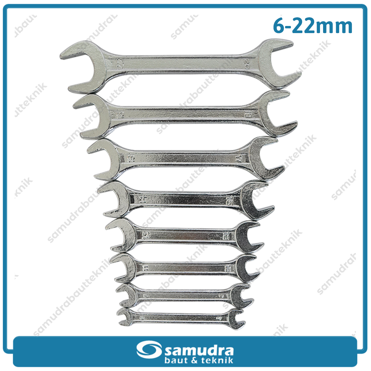 DIAMOND-GC Kunci Pas Set 8 pcs (6-22 mm)