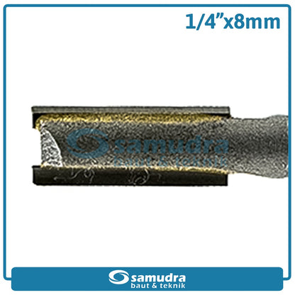MODERN Mata Profil Straight Bit 8 mm / Trimmer Bit 1/4"