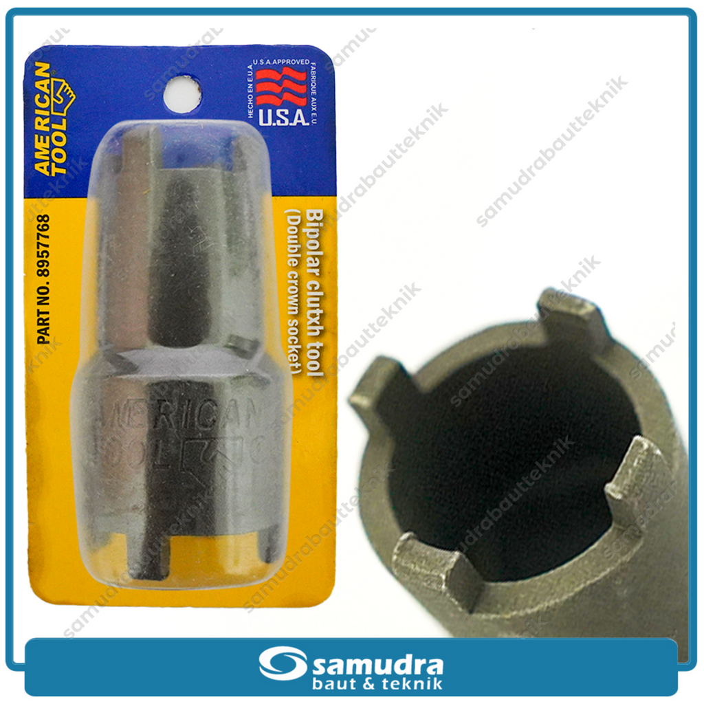AMERICANTOOL 8957768 Kunci Mahkota Tipe B / Double Crown Socket