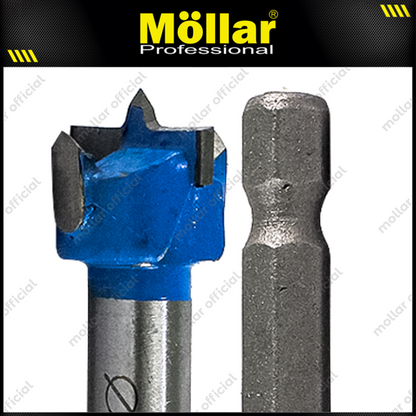 BISON D80981 Mata Bor Kayu Engsel Sendok 15 mm / Forstner Bit