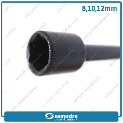 K55 K55-ER-YHS-081012 Kunci Sok Y Pendek 8-10-12 mm