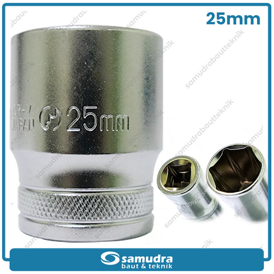 LIPPRO 3101M-25 Mata Sok 1/2" 6PT 25 mm
