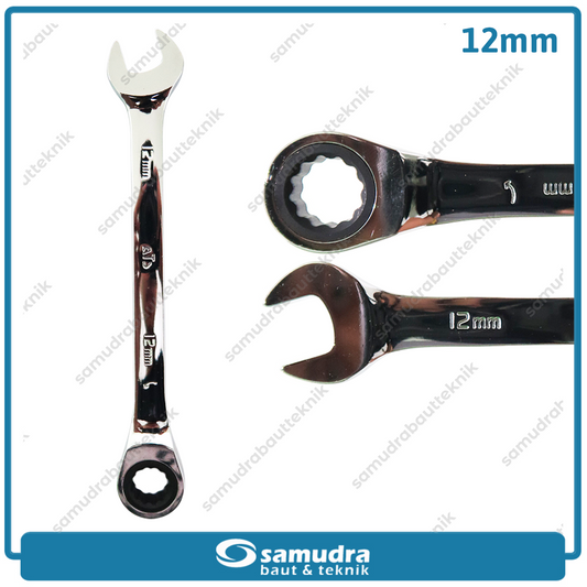 ATS Kunci Ring Pas Ratchet 12 mm
