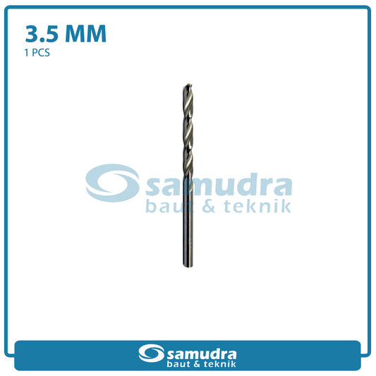 K55 K55-CHBZ-W-3.5 Mata Bor Besi HSS Putih 3.5 mm