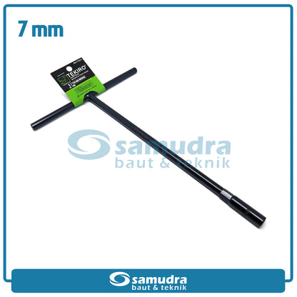 TEKIRO WR-TT0231 Kunci Sok T Hitam 7 mm