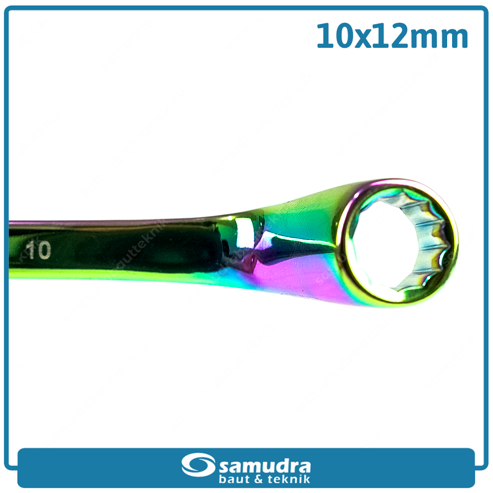 GRIPON 18-852 Kunci Ring Titanium 10x12 mm