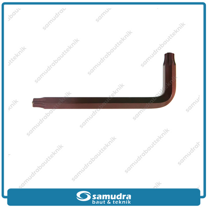 LIPPRO 165 Kunci L Set Pendek Short Bintang Tanpa Lubang 9 pcs T10-T50