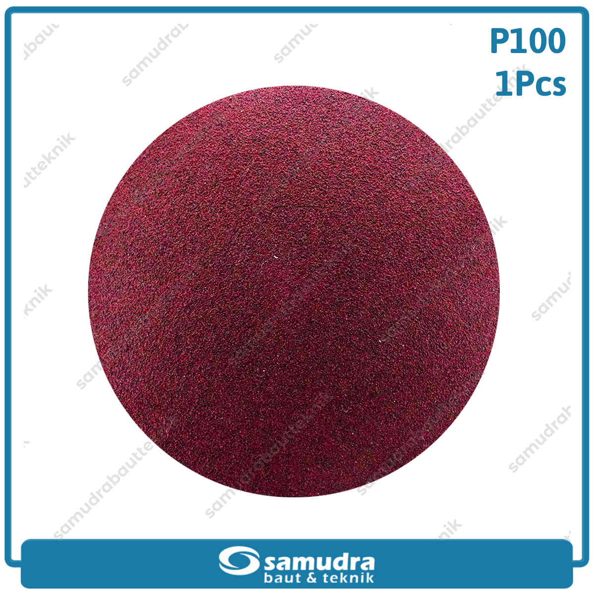 MST MST-YF-VS-410 Amplas Velcro Bulat No. 100 Mesin Gerinda 4"