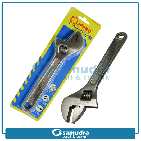 LIPPRO 232-8RH Kunci Bago 8" Ekonomis / Kunci Inggris Tipe Baru