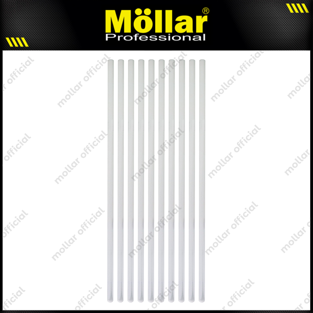 MOLLAR Isi Ulang Lem Tembak Kecil Panjang 30 cm Set - 10 pcs