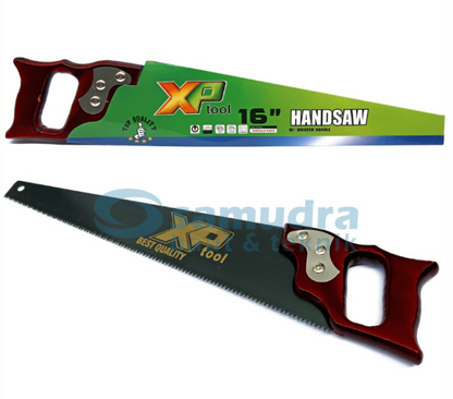 XPTOOL Gergaji Tangan Gagang Kayu Model D 16"