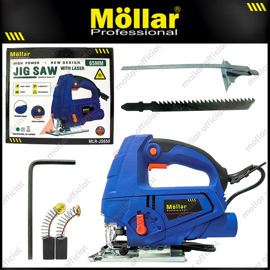 MOLLAR JS650 Mesin Jigsaw Listrik Laser Variable Speed