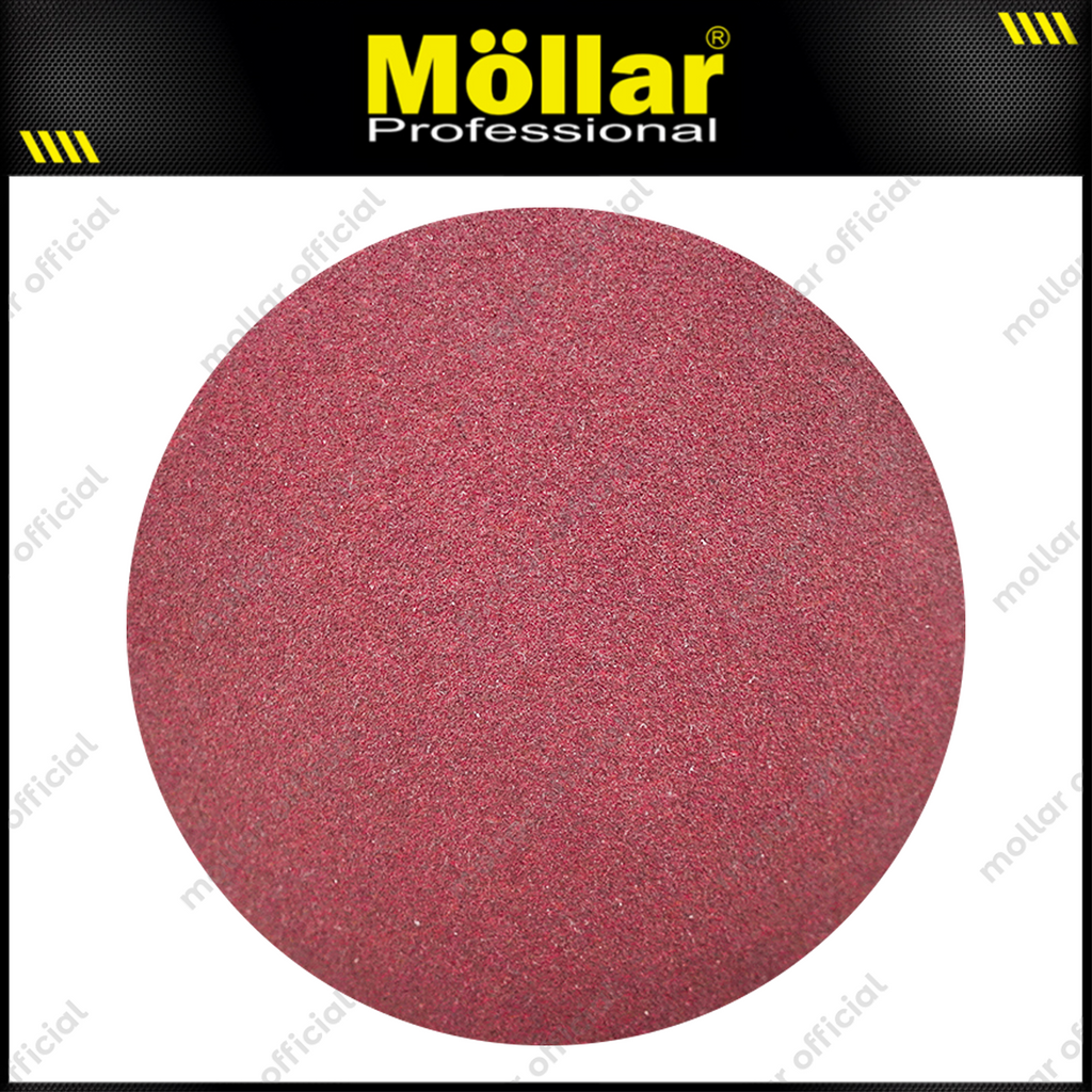 HSS Amplas Bulat No 150 Amplas Velcro Tempel Mata Gerinda 4 Inch - 50 Pcs