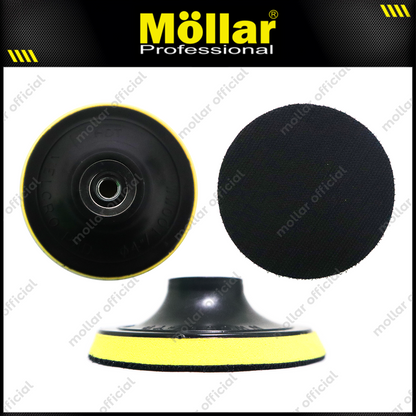 HDT RPWVB100 Tatakan Amplas Velcro 100 mm Mesin Gerinda 4"