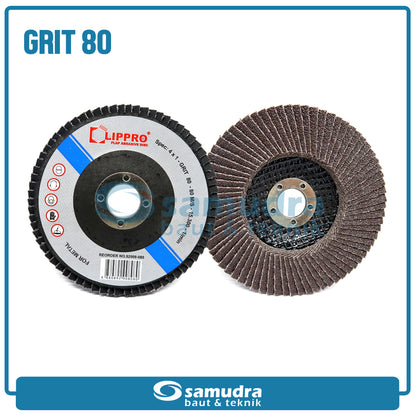 LIPPRO 92908-080 Amplas Susun No. 80 / Flap Disc