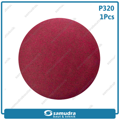 MST MST-YF-VS-432 Amplas Velcro Bulat No. 320 Mesin Gerinda 4"