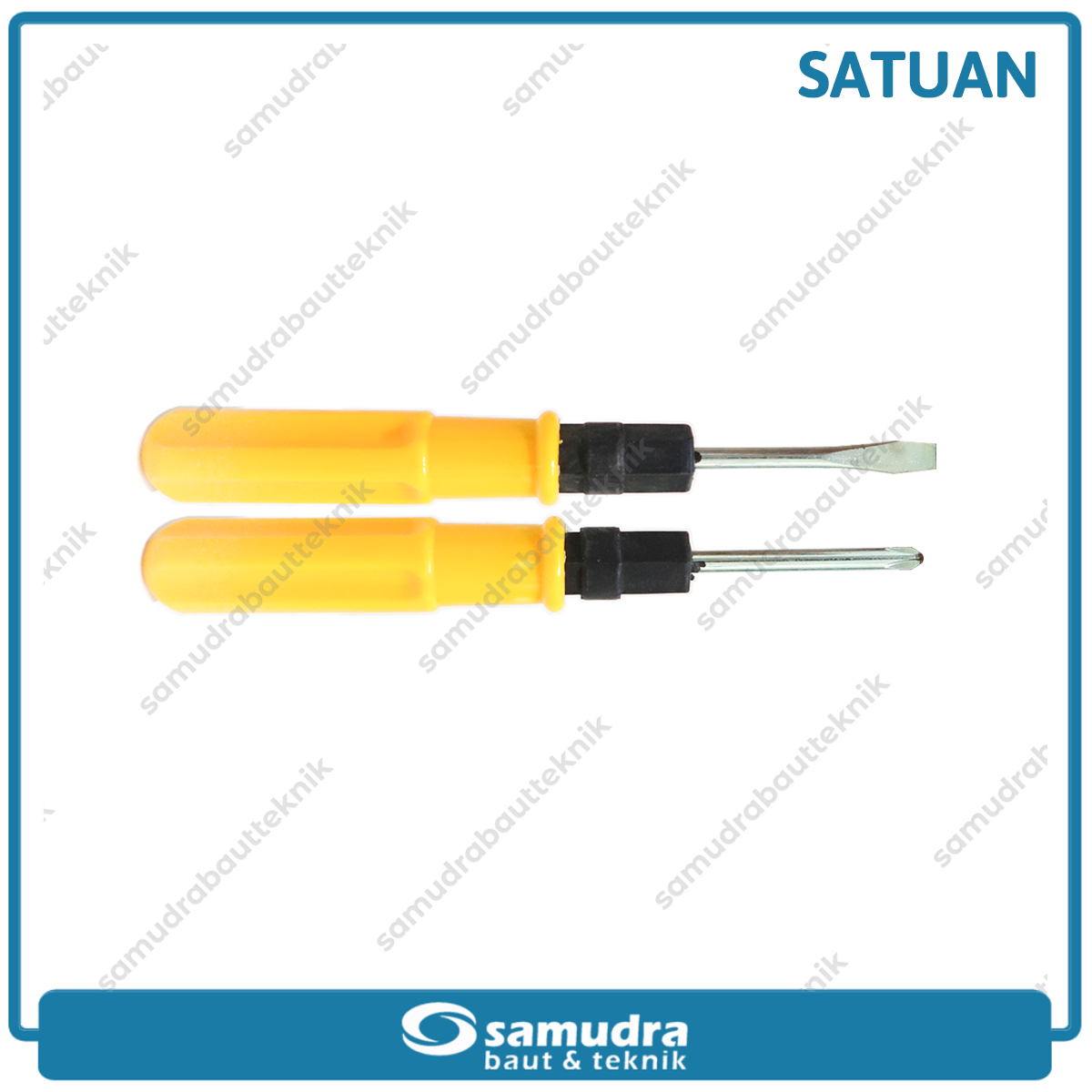 KTP SD-K364 Obeng 2 Way Gagang Plastik 3"