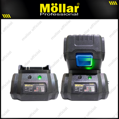 MOLLAR CIW20350 Mesin Buka Baut Mobil Baterai 20V / Cordless Impact Wrench