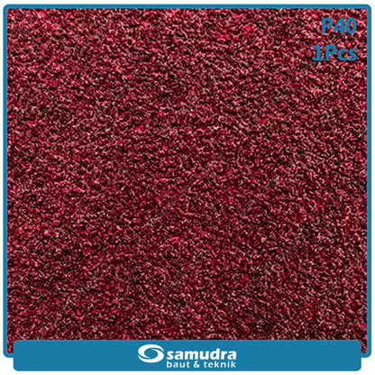 MST MST-YF-VS-404 Amplas Velcro Bulat No. 40 Mesin Gerinda 4"