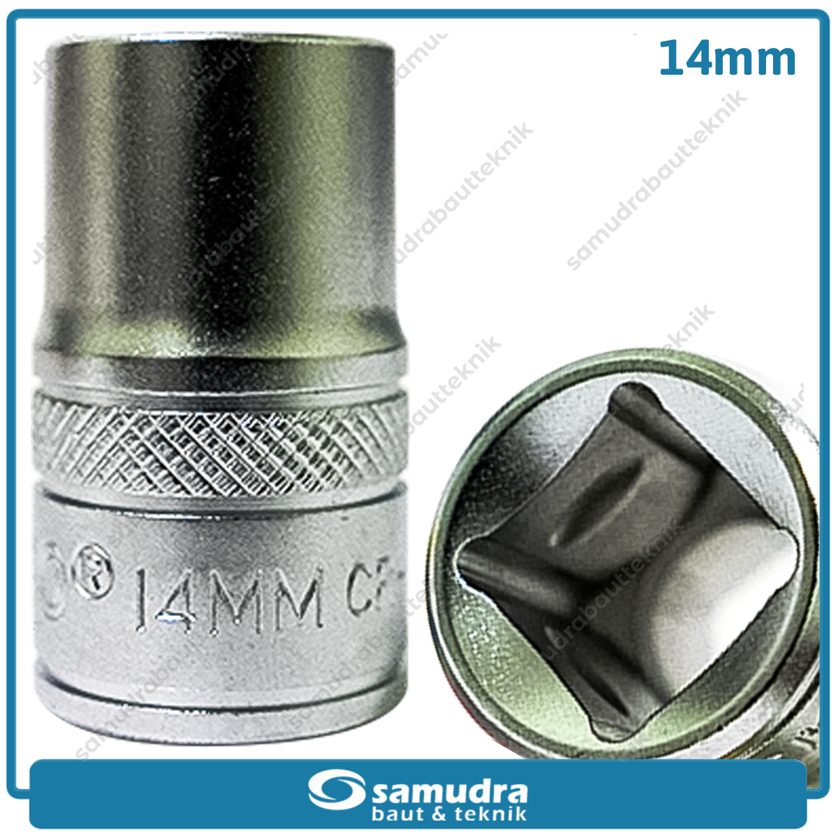TEKIRO SC-SC0380 Mata Sok 1/2" 6PT 14 mm