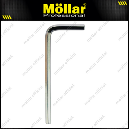 MOLLAR L-HS4M Kunci L Pendek Flat 4 mm