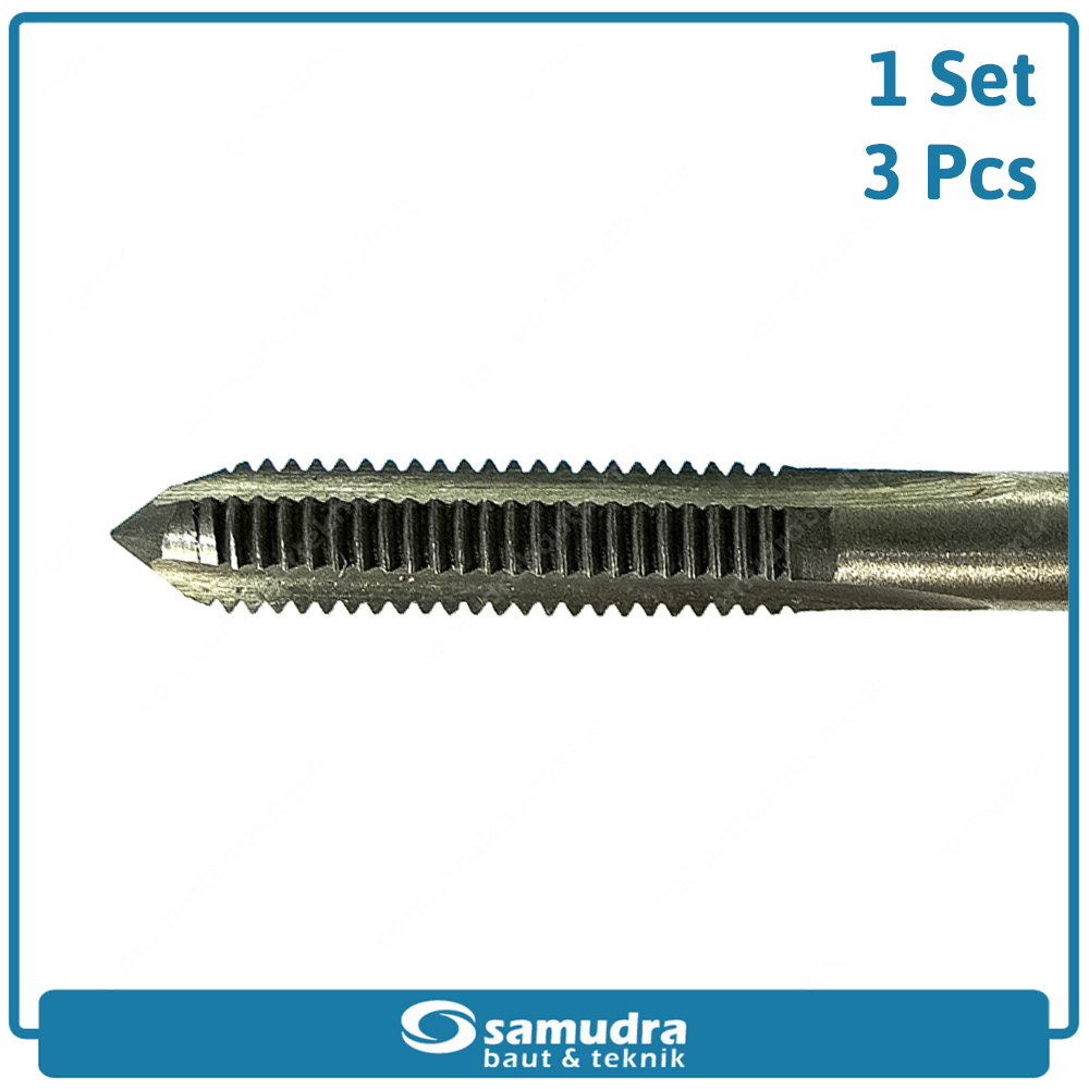 K55 K55-SW-HTS-M05 Hand Taps M5 x 0.8 Set 3 pcs