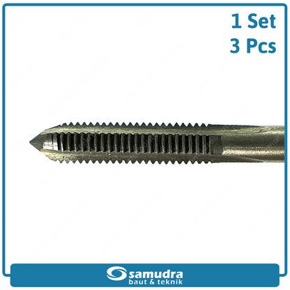 K55 K55-SW-HTS-M05 Hand Taps M5 x 0.8 Set 3 pcs