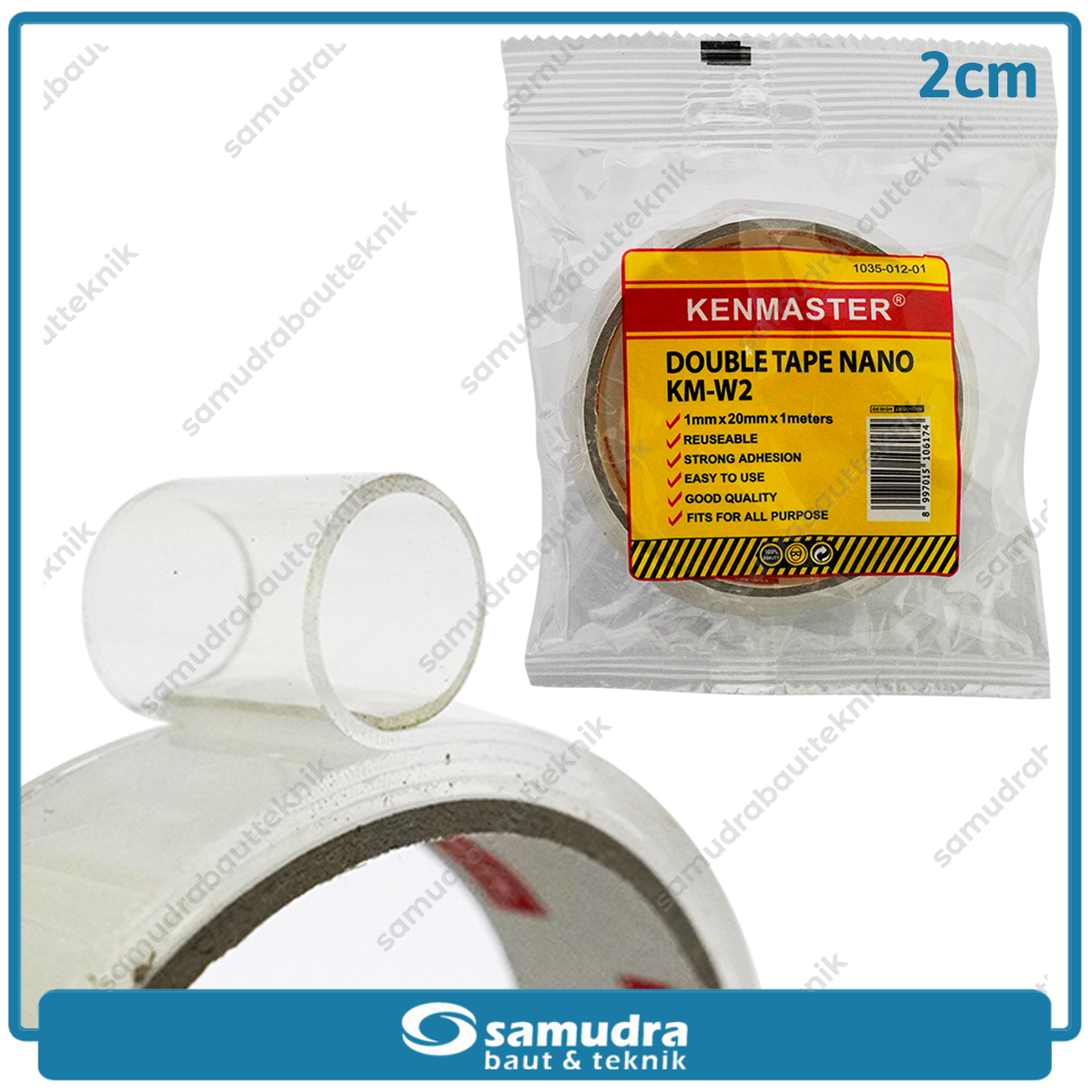 KENMASTER OL-036 Double Tape Nano KM-W2 - 2 cm x 1 meter