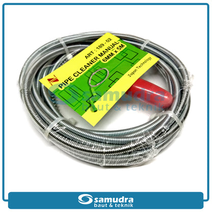 NANKAI 189-02 Kawat Anti Sumbat 6 mm x 5 meter / Pipe Cleaner Manual