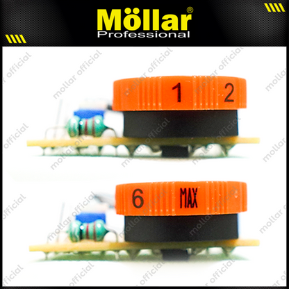 MOLLAR Variable Switch Mesin Mini Grinder MG005