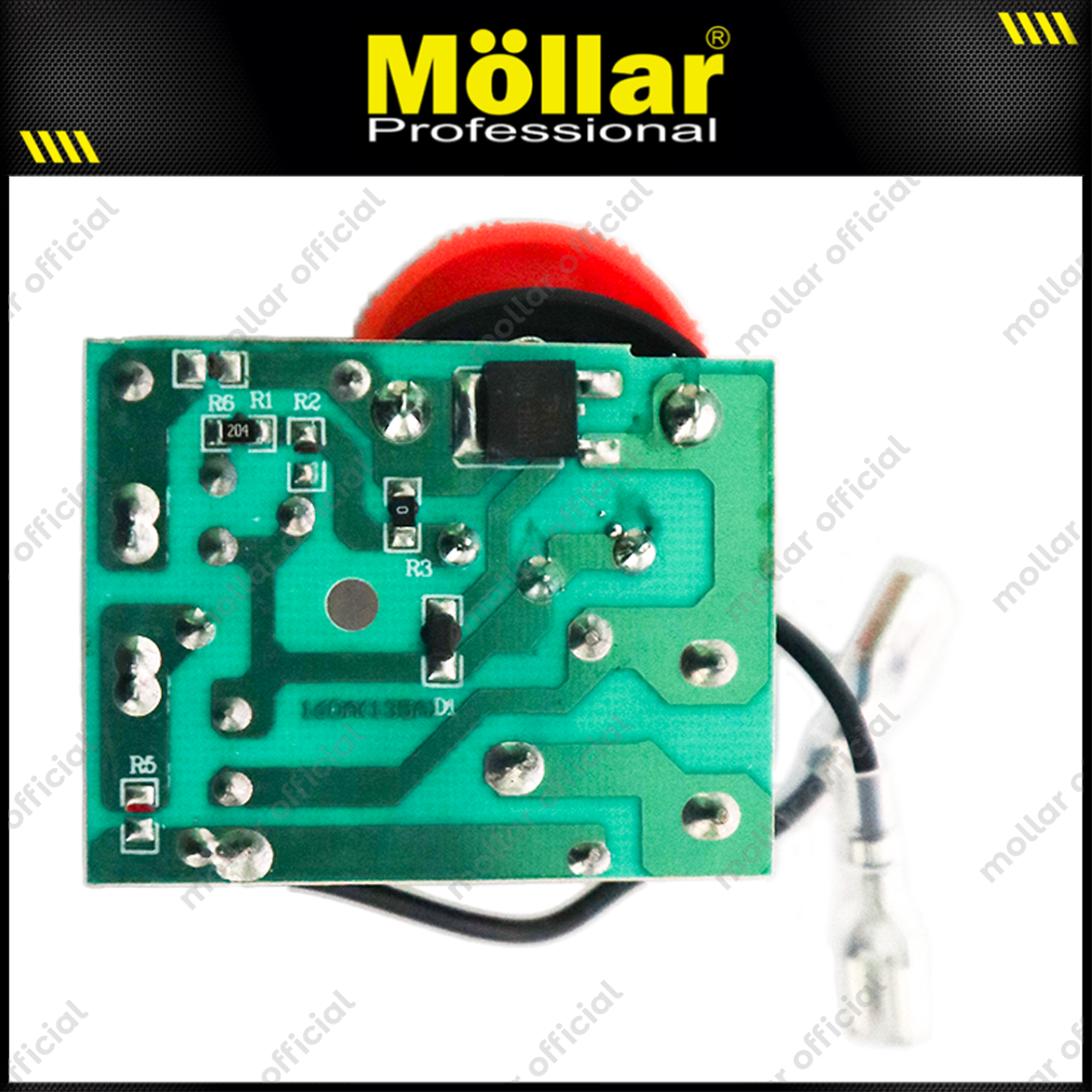 MOLLAR Variable Switch Mesin Mini Grinder MG005