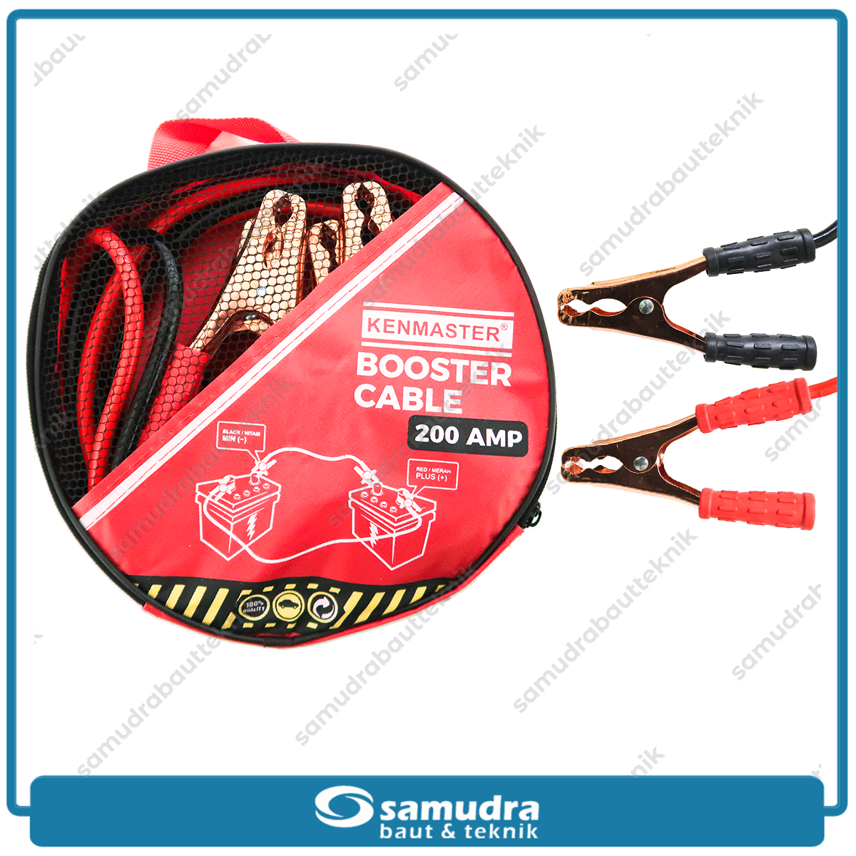 KENMASTER KABL-040 Kabel Booster 200 Ampere / Kabel Jumper Aki Mobil