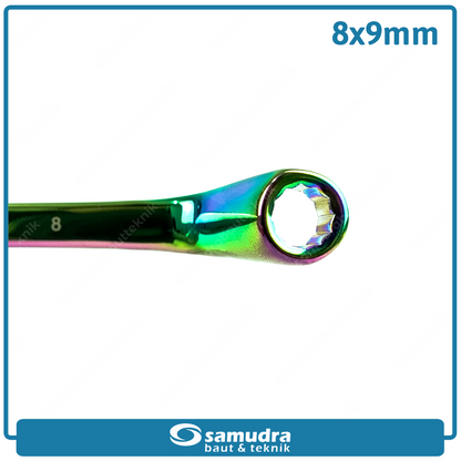 GRIPON 18-851 Kunci Ring Titanium 8x9 mm