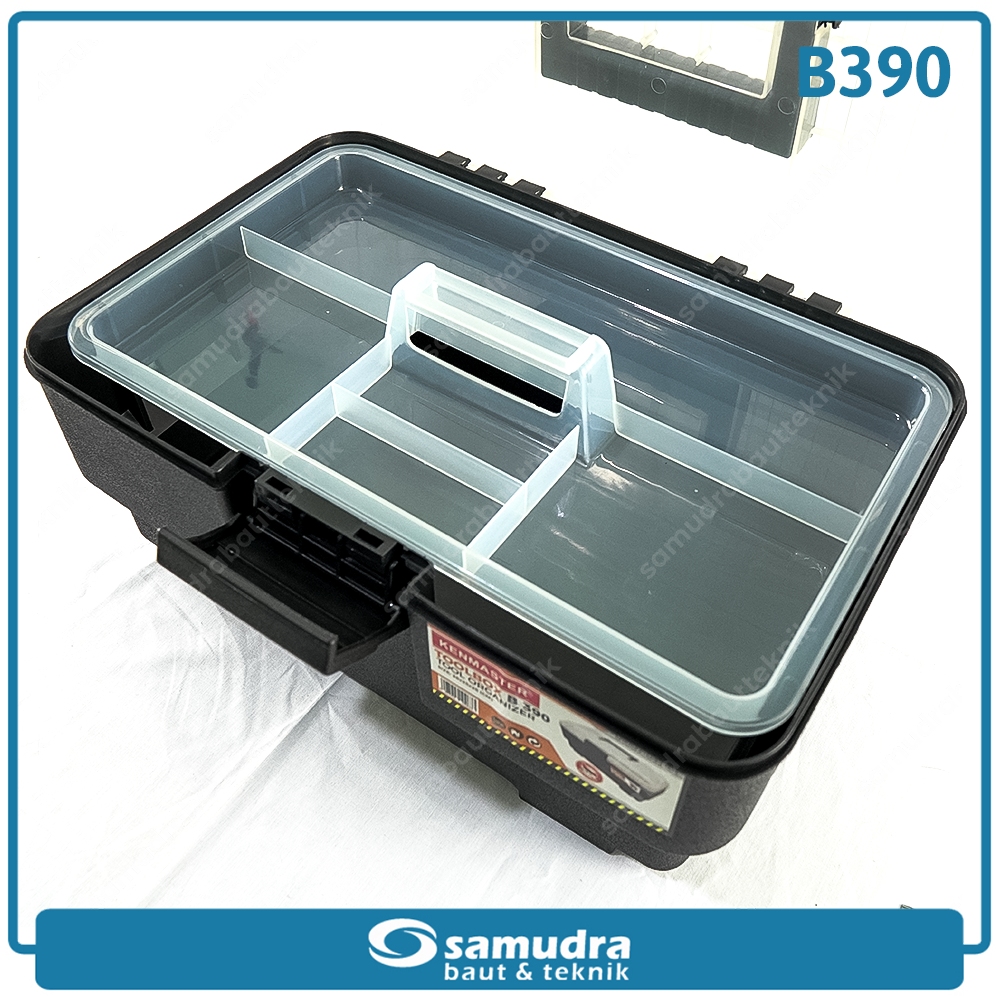 KENMASTER TOOL-118 Tool Box Plastik Besar B390