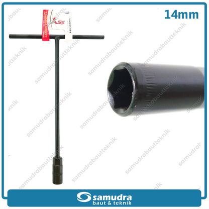 K55 ER-THS-14 Kunci Sok T Hitam 14 mm
