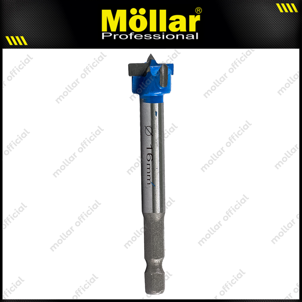 BISON D80981 Mata Bor Kayu Engsel Sendok 16 mm / Forstner Bit