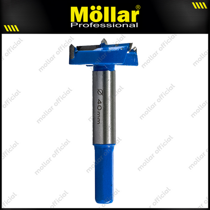 BISON D80981 Mata Bor Kayu Engsel Sendok 40 mm / Forstner Bit