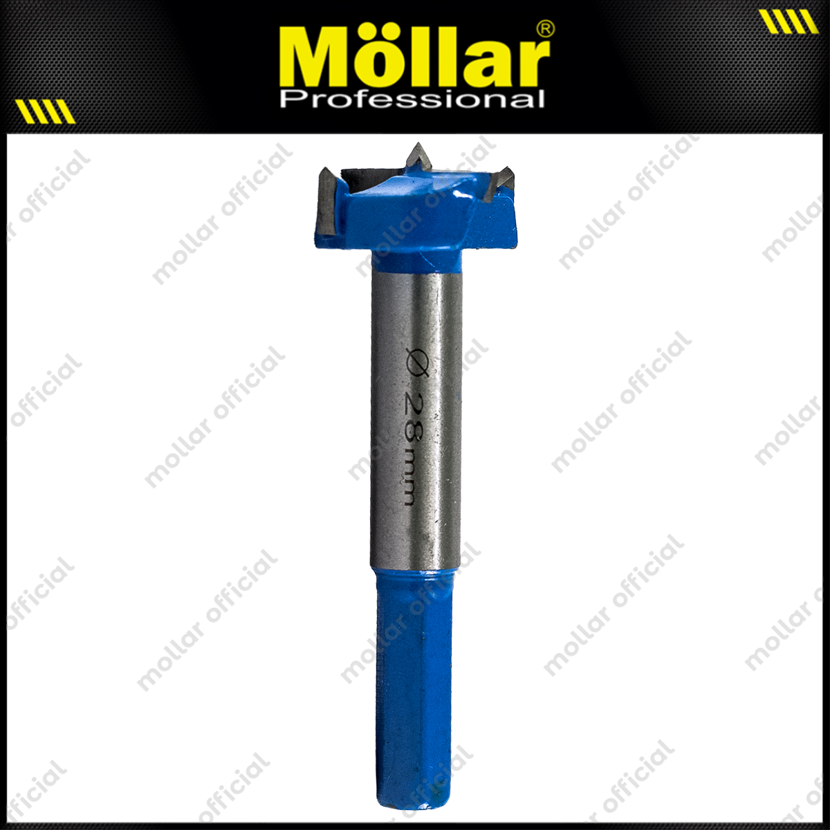 BISON D80981 Mata Bor Kayu Engsel Sendok 28 mm / Forstner Bit