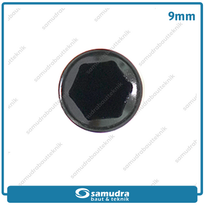 LIPPRO 886-9 Kunci Sok T Hitam 9 mm