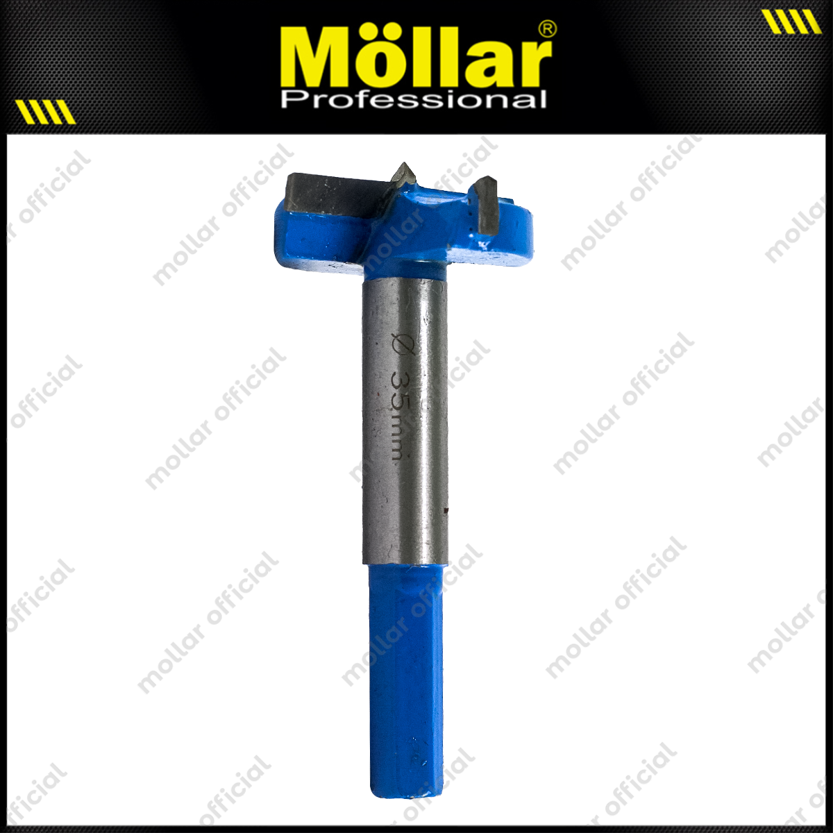 BISON D80981 Mata Bor Kayu Engsel Sendok 35 mm / Forstner Bit