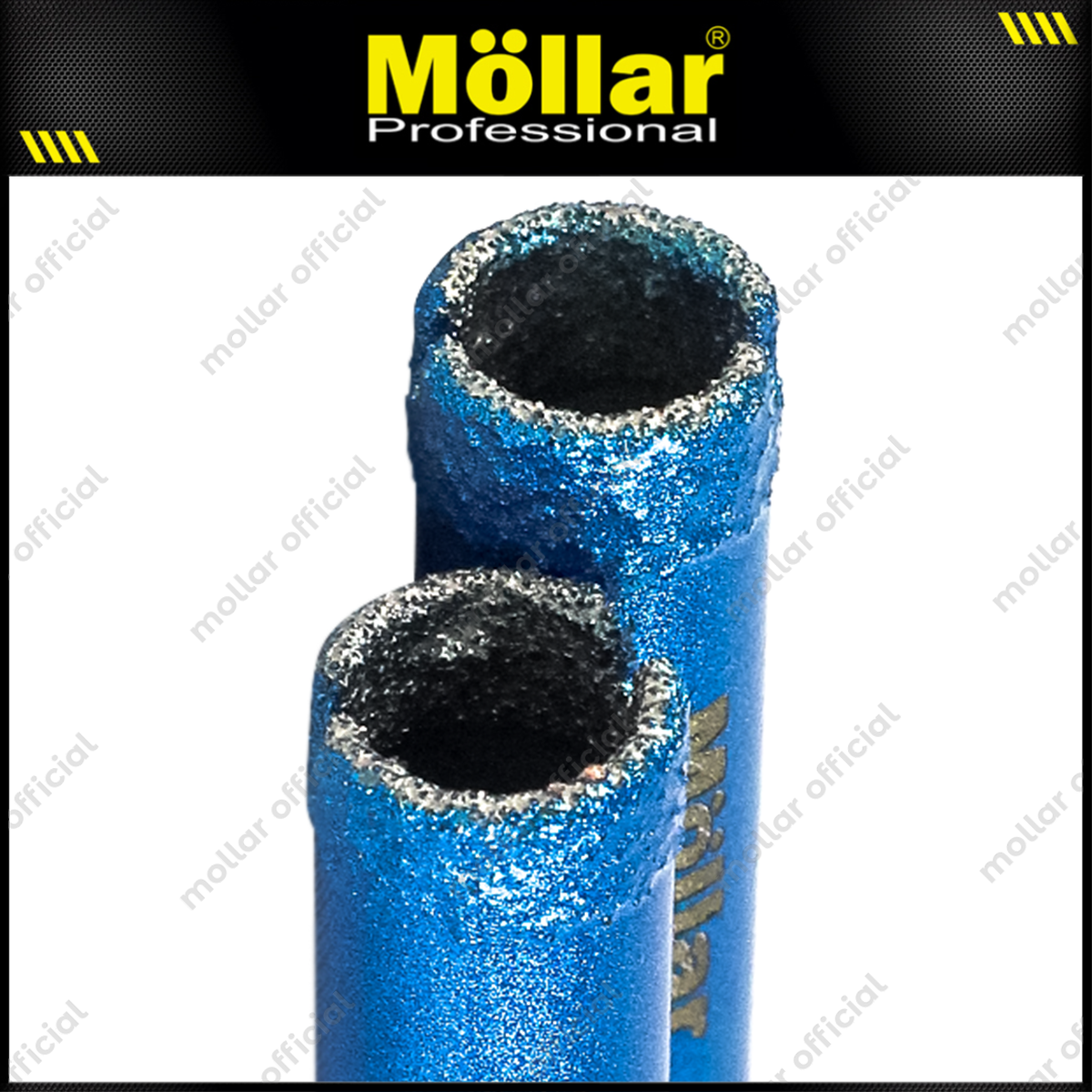 MOLLAR D80990 Mata Bor Granit 12 mm Set 2 pcs / Diamond Core Bit