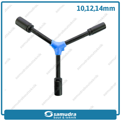 LIPPRO 881-04 Kunci Sok Y Pendek 10-12-14 mm