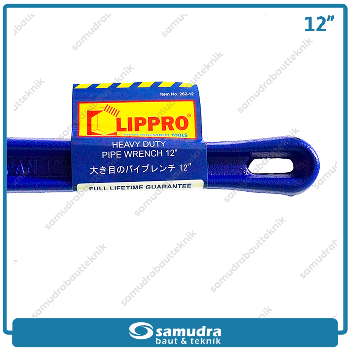 LIPPRO 262-12 Kunci Pipa 12"
