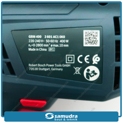 BOSCH GBM400 Mesin Bor Listrik 10 mm