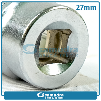 LIPPRO 3101M-27 Mata Sok 1/2" 6PT 27 mm