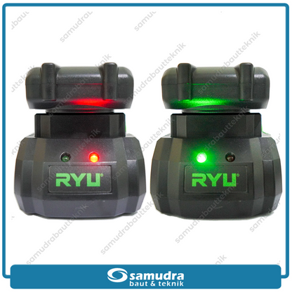 RYU RCI20V Mesin Bor Beton Baterai 20V Aksesoris Set / Cordless Impact Drill