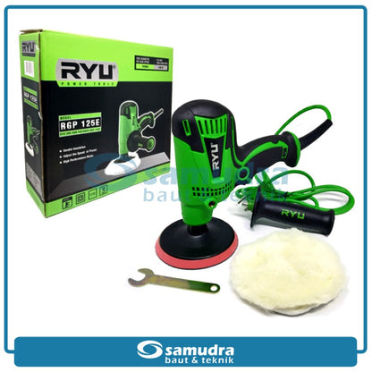 RYU RGP125E Mesin Poles Listrik 5" / Polisher