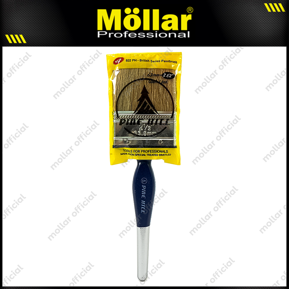 PINEHILL PH-822 Kuas Cat Putih 2-1/2"